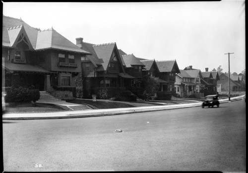 Houses, Wilshire, Los Angeles. 1927