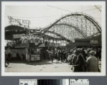 "Some Kick" roller coaster, Venice, California