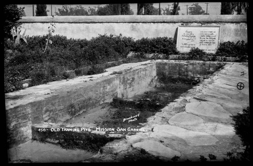 Old Tanning Pits, Mission San Gabriel