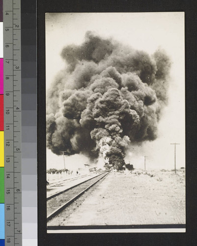 Explosion along railroad. [Duplicate]