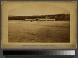 Beach and Bathing House at Santa Monica