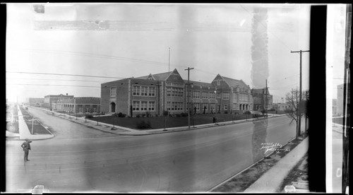 John Muir Junior High School, 5929 South Vermont, Los Angeles. December 19, 1924