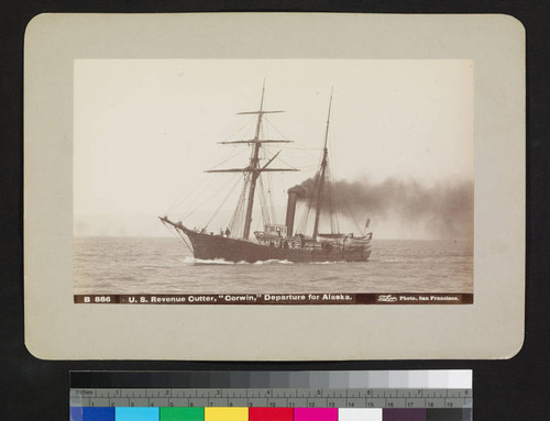 U.S. Revenue Cutter, "Corwin", Departure for Alaska