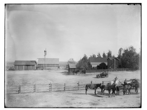 Ranch scene, Merced