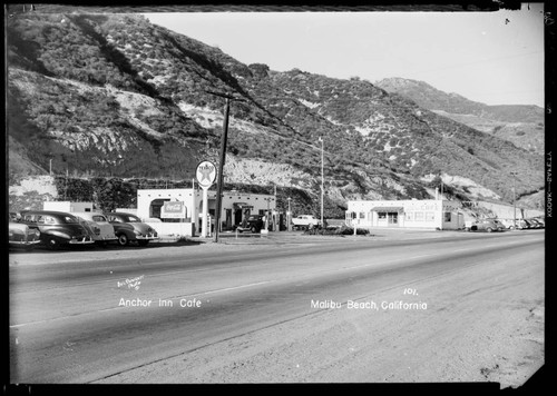 Anchor Inn Cafe, Malibu Beach, California