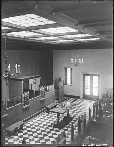 Lobby of First National Bank, Artesia, California