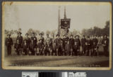 New York Veterans at G.A.R. Encampment, Santa Monica, Cal. July 27, 1894