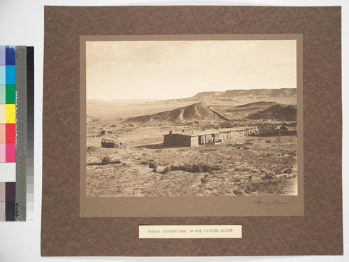 An Indian trading station on the Painted Desert, Arizona