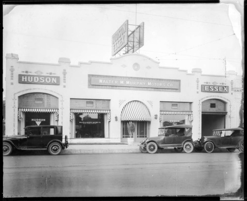 Walter M. Murphy Motors Co., 285 West Colorado, Pasadena. 1925