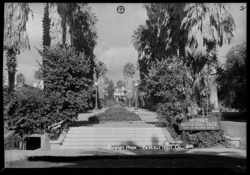 Sunset Park, Beverly Hills, Cal