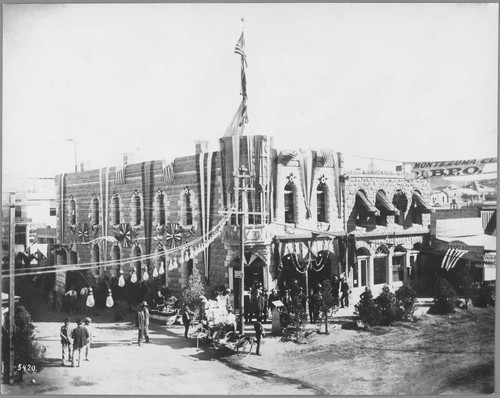 Montezuma B.P.O. Club opening at Goldfield, Nevada