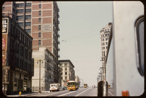 Broadway north of 1st Street