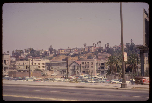 Flower Street and Hope Street between 3rd and 4th Streets