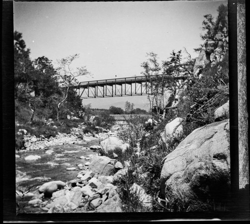 Bridge and dam, Arroyo Seco, Pasadena