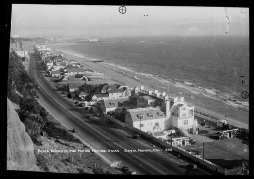 Beach homes of the motion picture stars, Santa Monica, Cal