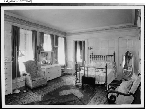 Guest quarters at a Vermejo Ranch lodge