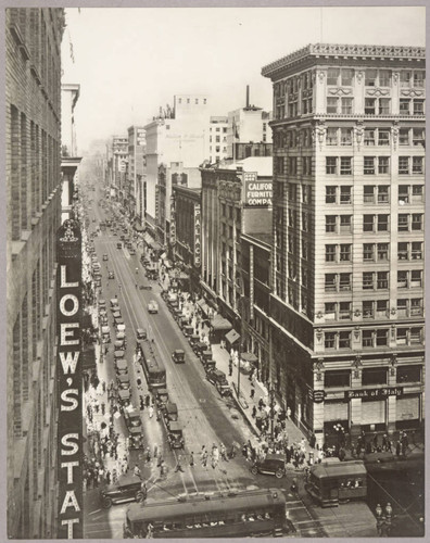 Broadway north from Seventh, Los Angeles