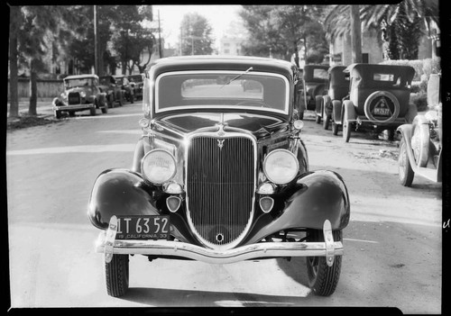 Ford coupe. 1933