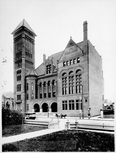 City Hall, Los Angeles, approximately 1890