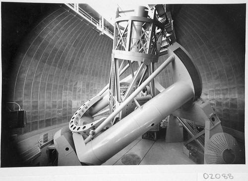 200-inch telescope, seen from the west, Palomar Observatory