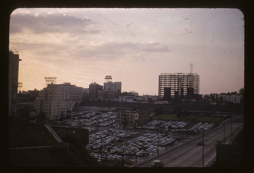 Union Oil Center, from Bunker Hill