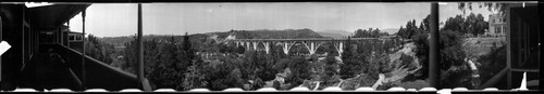 Colorado Street Bridge from the Vista del Arroyo Hotel