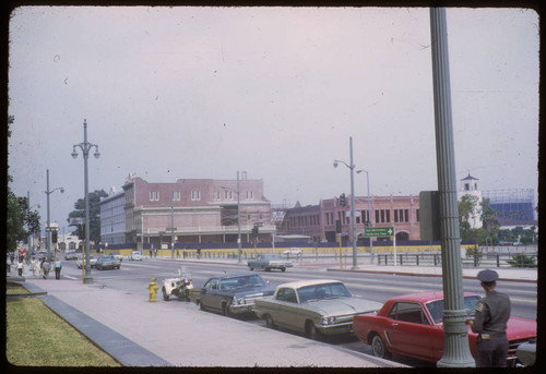 The Plaza partially restored