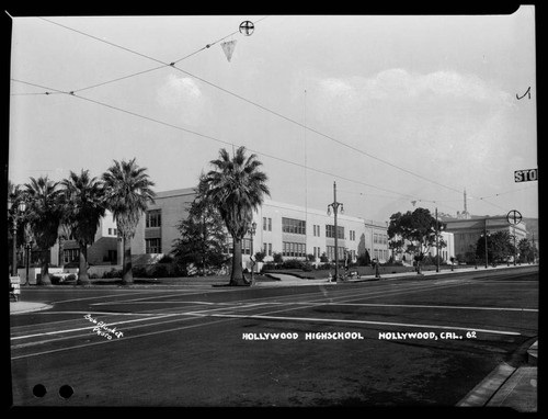 Hollywood High School, Hollywood, Cal