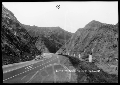 On the Ridge Route, Highway 99, So. Cal