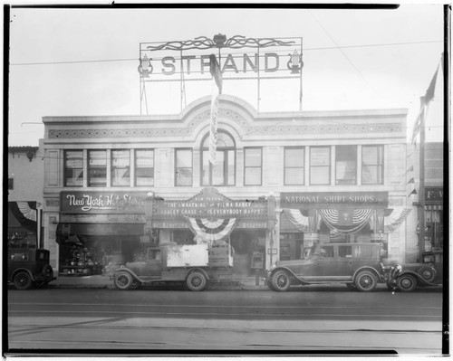 Strand Theatre, 340 East Colorado, Pasadena. 1929