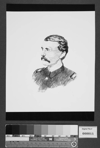 Drawing of Harrison Gray Otis at age 28