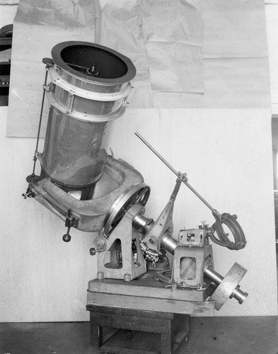 20-inch telescope in Hale Observatories shop, Pasadena