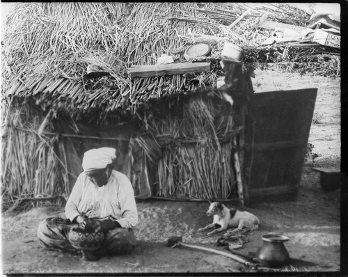 Luiseño basket maker, Soboba