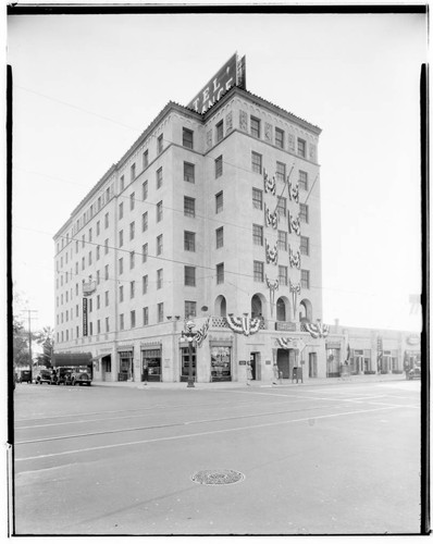 Constance Hotel, 940 East Colorado, Pasadena. 1928