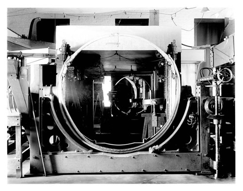 The mirror for the 100-inch telescope