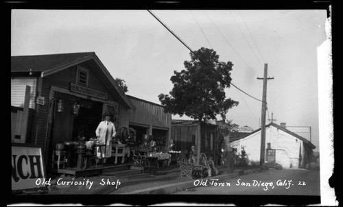 Old Curiosity Shop, Old Town San Diego, Calif