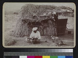 Indian Woman. Basket Maker. Soboba, Calif