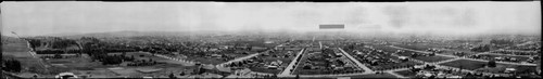 Hollywood, facing southwest from Western and Franklin, Los Angeles. 1910