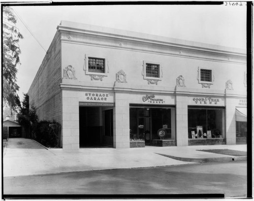 Akron Vulcanizing Works, 42 North Madison, Pasadena. 1929
