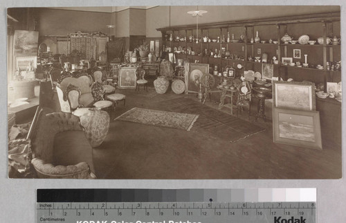 Unidentified room of curios and merchandise