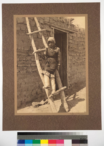 Maria Abeyeta, a girl of the Pueblo of Isleta, New Mexico