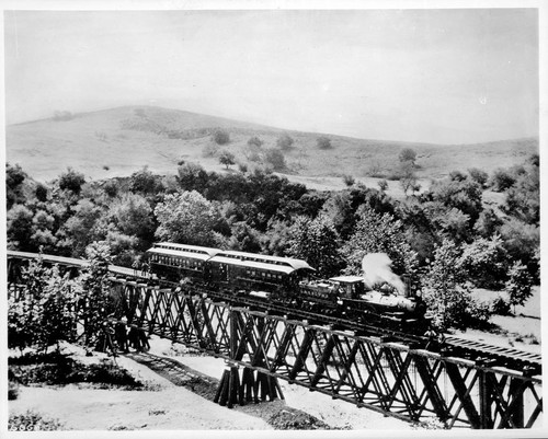 Highland Park, crossing the bridge at Garvanza