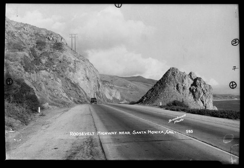 Roosevelt Highway near Santa Monica, Cal