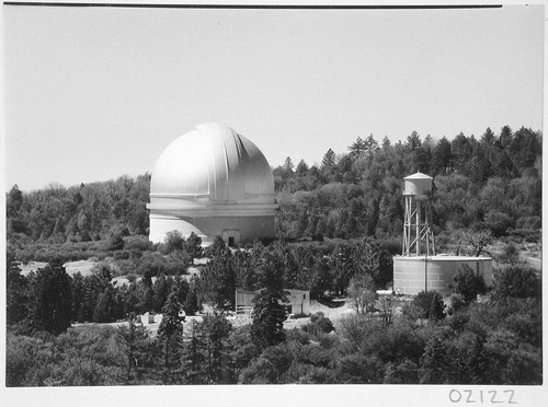 The 200-inch telescope dome, Palomar Observatory