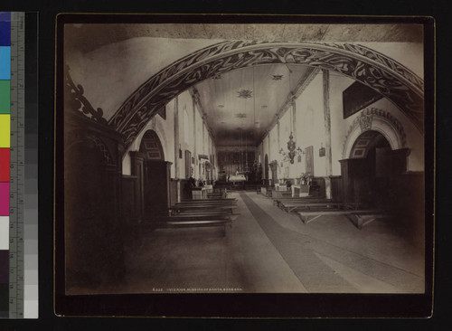 Interior, Mission of Santa Barbara