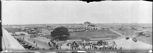 United Airport and military airplanes, Burbank. April 26, 1930