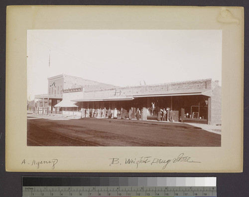 Agency and Wright's Drug Store