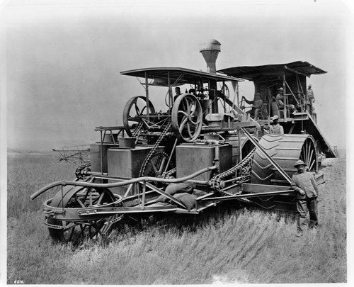 Combination steam harvester