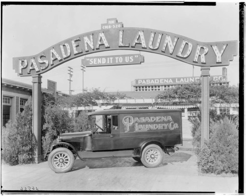 Pasadena Laundry, 974 South Fair Oaks, Pasadena. 1925