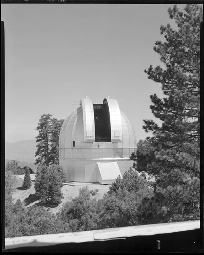 The 100-inch telescope dome, Mount Wilson Observatory